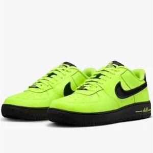 NEW Nike Air Force 1 Dance Women's Shoes Volt/Gunmetal/Black